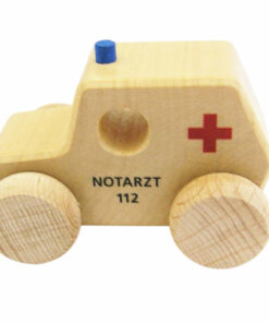Holzauto Käfer Notarzt - 1